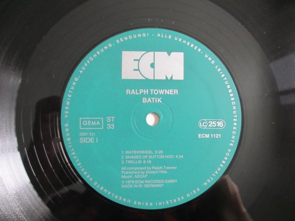 画像3: Ralph Towner / Batik (3)