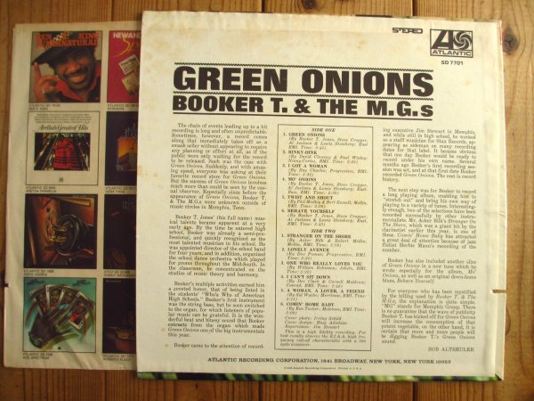 画像2: Booker T & The MG's / Green Onions (2)