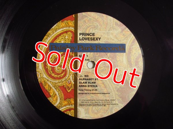 画像3: Prince / Lovesexy (3)