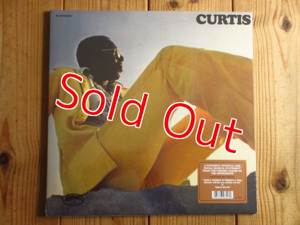 画像1: カーティスメイフィールドの名盤がアナログ盤で入荷！■Curtis Mayfield ‎/ Curtis (1)