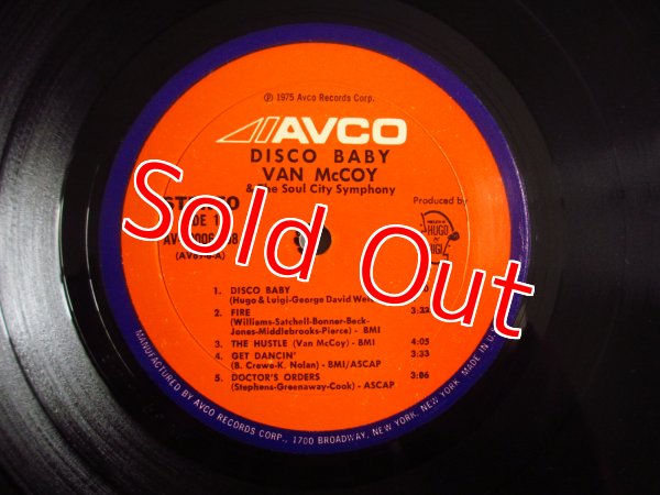 画像3: Van McCoy & The Soul City Symphony / Disco Baby (3)