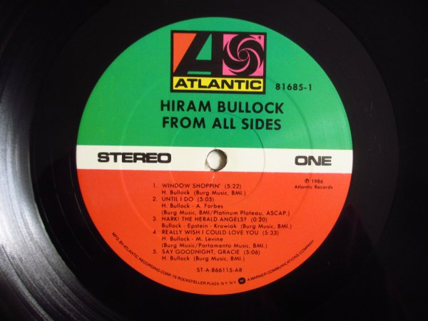 画像3: Hiram Bullock / From All Sides (3)