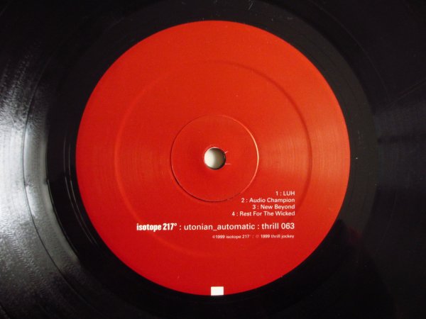 画像3: Isotope 217 / Utonian Automatic (3)