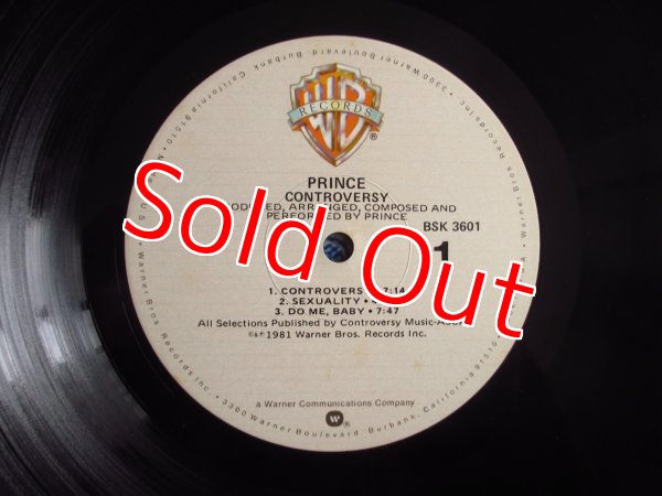画像3: Prince / Controversy (3)