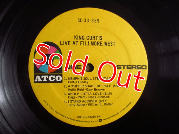 画像4: King Curtis / Live At Fillmore West (4)