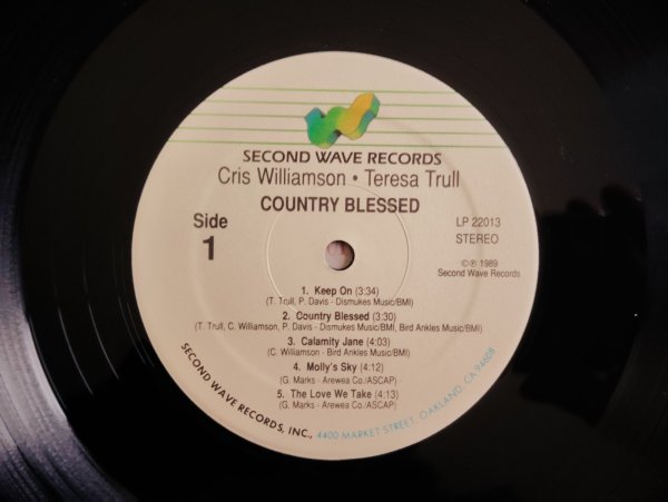 画像3: Cris Williamson, Teresa Trull / Country Blessed (3)
