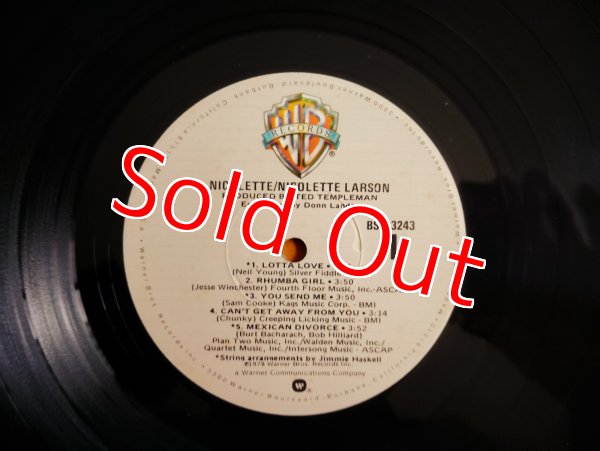 画像3: Nicolette Larson / Nicolette (3)