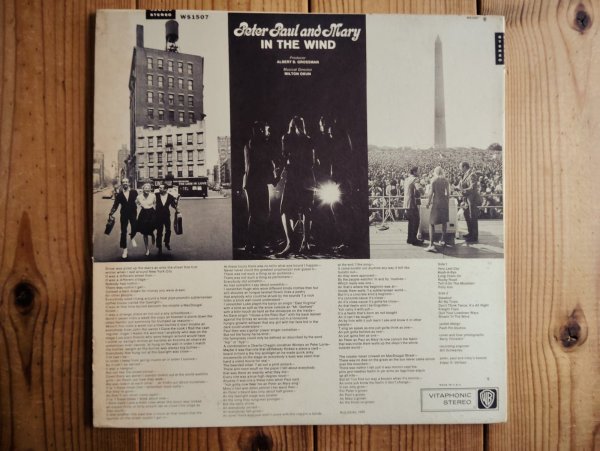 画像2: Peter Paul And Mary / In The Wind (2)