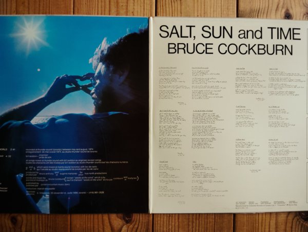画像2: Bruce Cockburn / Salt, Sun And Time (2)