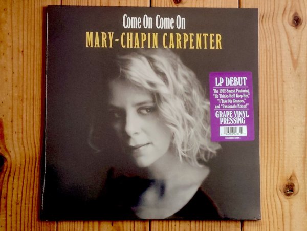 画像1: あのピーターバラカンも絶賛するアメリカの女性SSWメアリーチェイピンカーペンター1992年の名作がアナログ盤で入荷！■Mary Chapin Carpenter / Come On Come On (1)