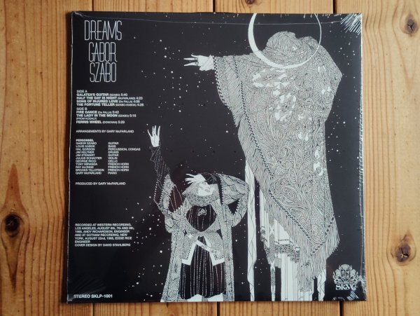 画像2: 再入荷！当店ベストセラー！ここ数年でオリジナル盤の相場が約10倍近く跳ね上がった、近年人気急上昇中のDJやクラブ系音楽ファンに大人気のガボールザボの1968年作品！■Gabor Szabo / Dreams (2)