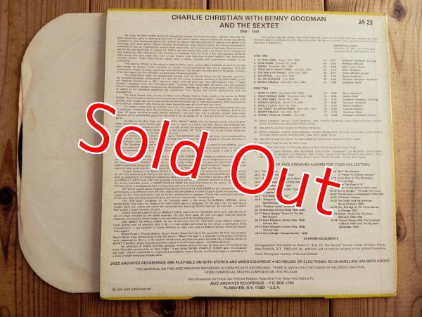 画像2: Charlie Christian Live! With The Benny Goodman Sextet / 1940. (2)