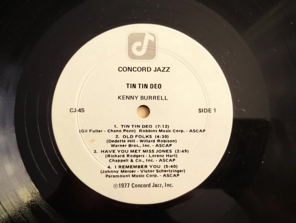 画像3: Kenny Burrell / Tin Tin Deo (3)