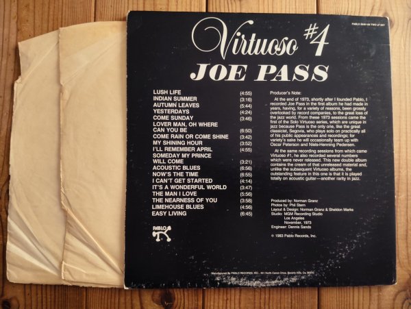 画像3: Joe Pass / Virtuoso #4 (3)