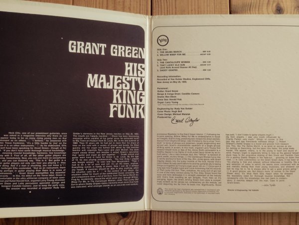 画像2: Grant Green / His Majesty King Funk (2)