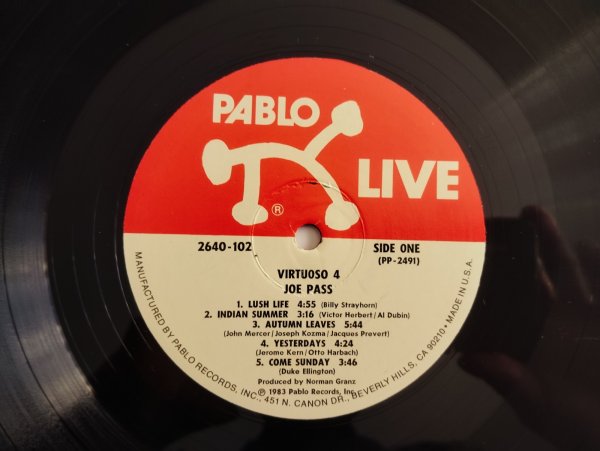 画像4: Joe Pass / Virtuoso #4 (4)