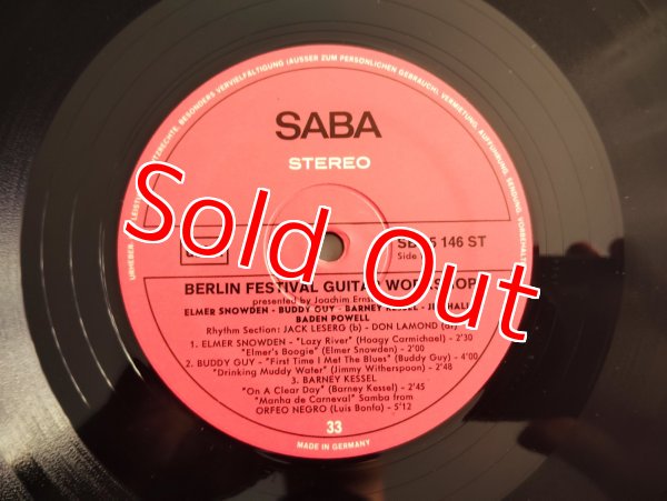 画像4: V.A (Jim Hall, Barney Kessel, Baden Powell, Buddy Guy, Elmer Snowden) / Berlin Festival Guitar Workshop (4)