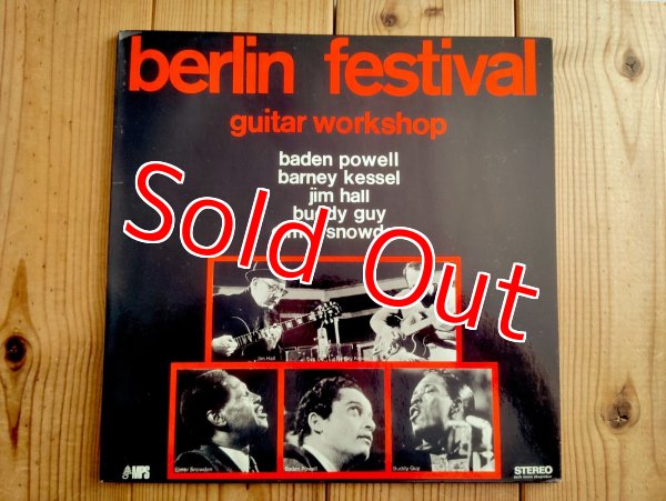 画像1: V.A (Jim Hall, Barney Kessel, Baden Powell, Buddy Guy, Elmer Snowden) / Berlin Festival Guitar Workshop (1)