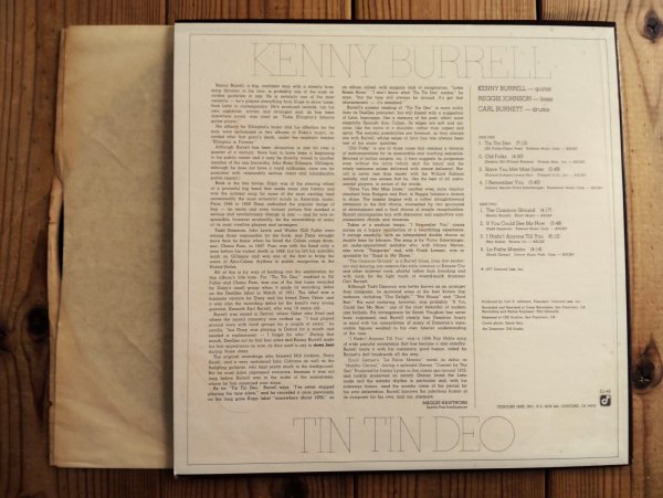 画像2: Kenny Burrell / Tin Tin Deo (2)
