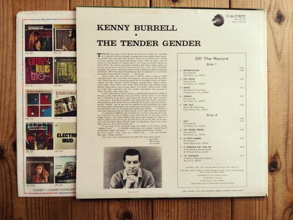 画像2: The Kenny Burrell Quartet / The Tender Gender (2)