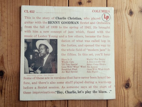 画像1: Charlie Christian With The Benny Goodman Sextet And Orchestra / With The Benny Goodman Sextet And Orchestra (1)