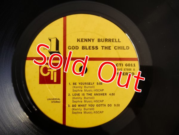 画像4: Kenny Burrell / God Bless The Child (4)