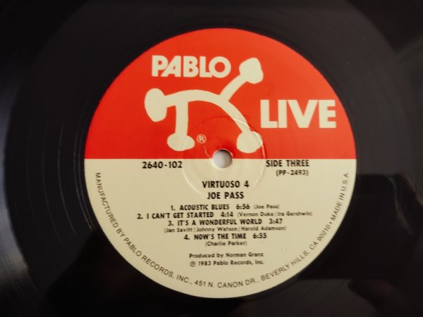 画像5: Joe Pass / Virtuoso #4 (5)