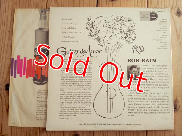 画像2: Bob Bain / Guitar De Amor (2)