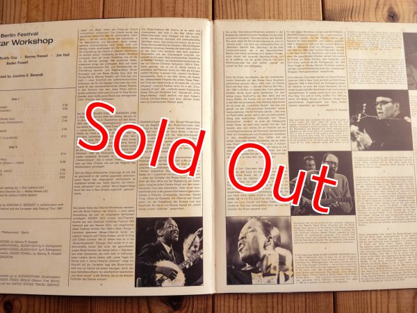 画像2: V.A (Jim Hall, Barney Kessel, Baden Powell, Buddy Guy, Elmer Snowden) / Berlin Festival Guitar Workshop (2)