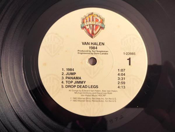 画像3: Van Halen / 1984 (3)