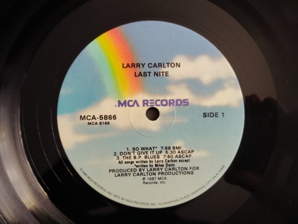 画像3: Larry Carlton / Last Nite (3)
