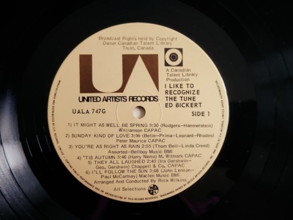画像3: Ed Bickert / I Like To Recognize The Tune (3)
