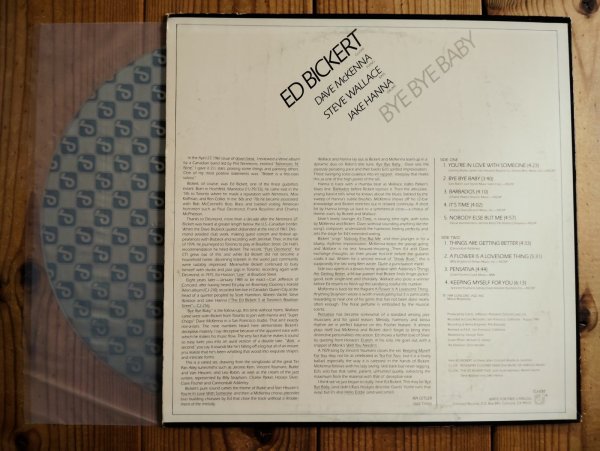 画像2: Ed Bickert / Bye Bye Baby (2)