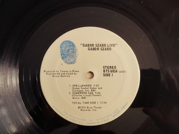 画像3: Gabor Szabo / Live With Charles Lloyd Featuring Spellbinder (3)