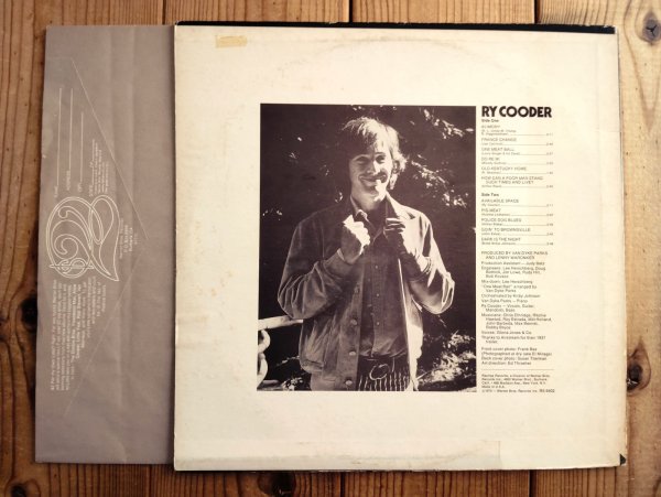 画像2: Ry Cooder / Ry Cooder (2)