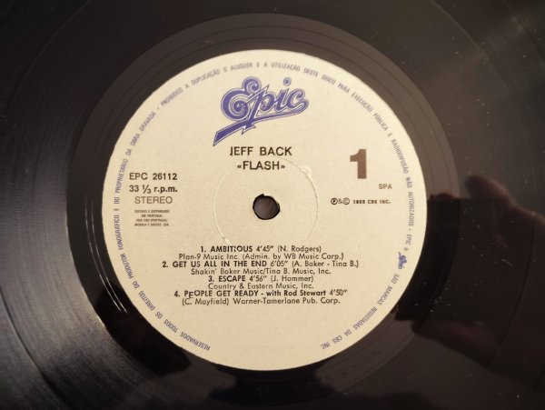 画像3: Jeff Beck / Flash (3)