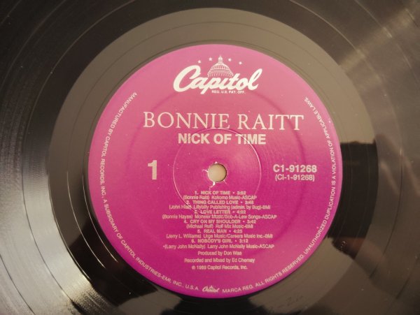 画像3: Bonnie Raitt / Nick Of Time (3)