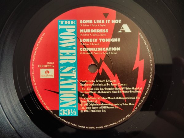 画像3: The Power Station / The Power Station 33⅓ (3)