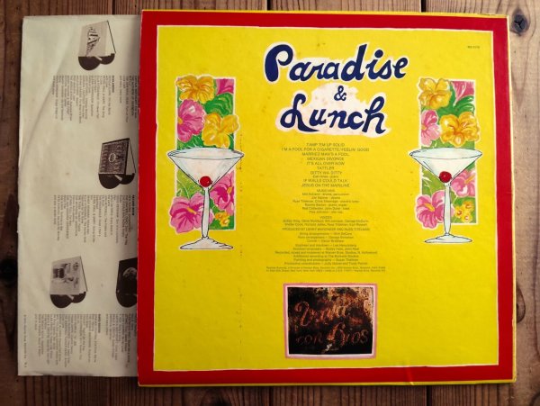 画像2: Ry Cooder / Paradise And Lunch (2)