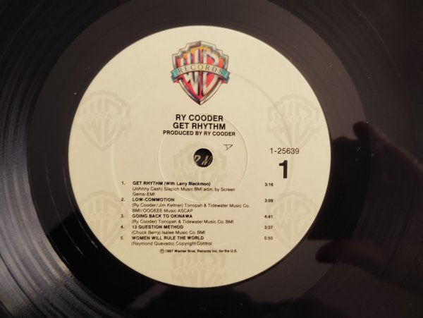画像3: Ry Cooder / Get Rhythm (3)