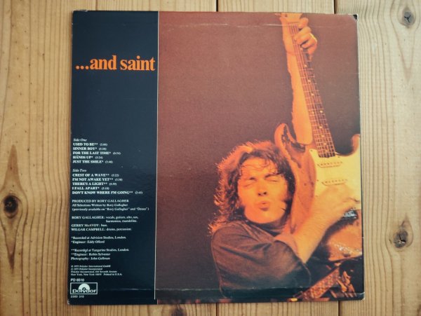 画像2: Rory Gallagher / Sinner... And Saint (2)