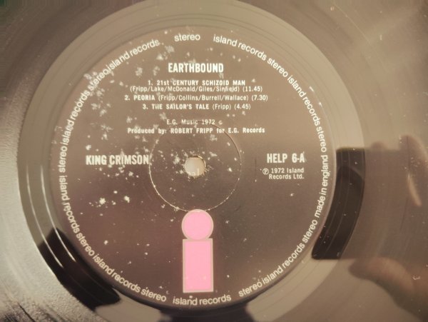 画像3: King Crimson / Earthbound (3)