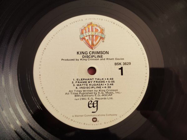 画像3: King Crimson / Discipline (3)