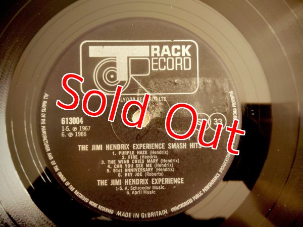 画像3: Jimi Hendrix Experience / Smash Hits (3)