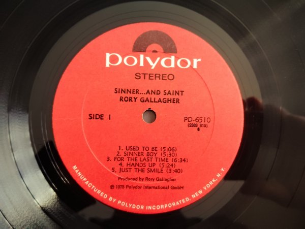 画像3: Rory Gallagher / Sinner... And Saint (3)