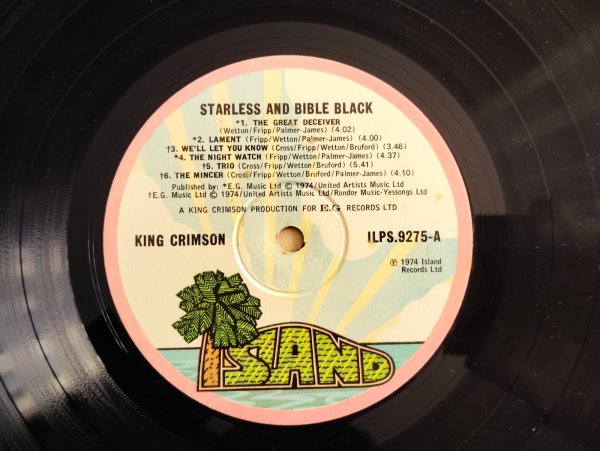 画像4: King Crimson / Starless And Bible Black (4)