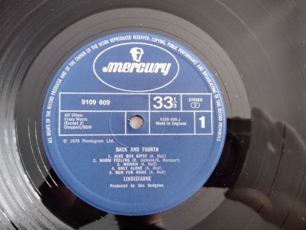 画像4: Lindisfarne / Back And Fourth (4)