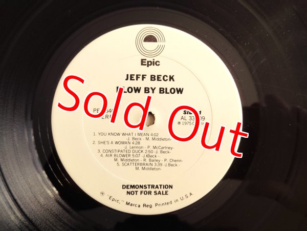 画像3: 白プロモ！■Jeff Beck / Blow By Blow (3)