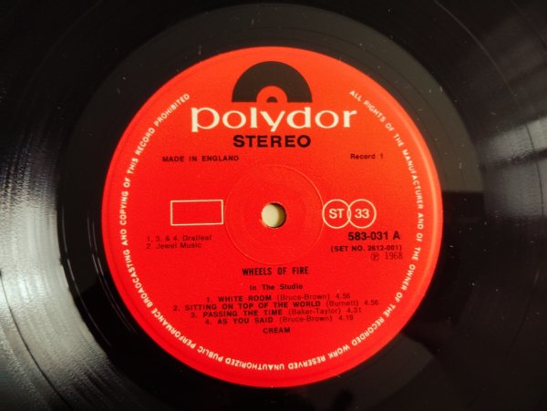 画像4: Cream / Wheels Of Fire (4)