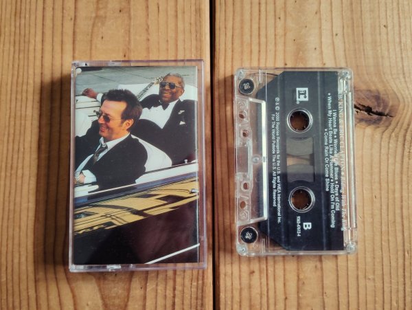 画像1: B.B. King & Eric Clapton / Riding With The King (1)